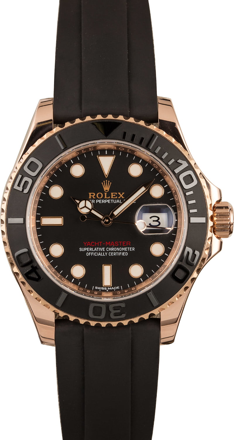 rolex yachtmaster rose gold review