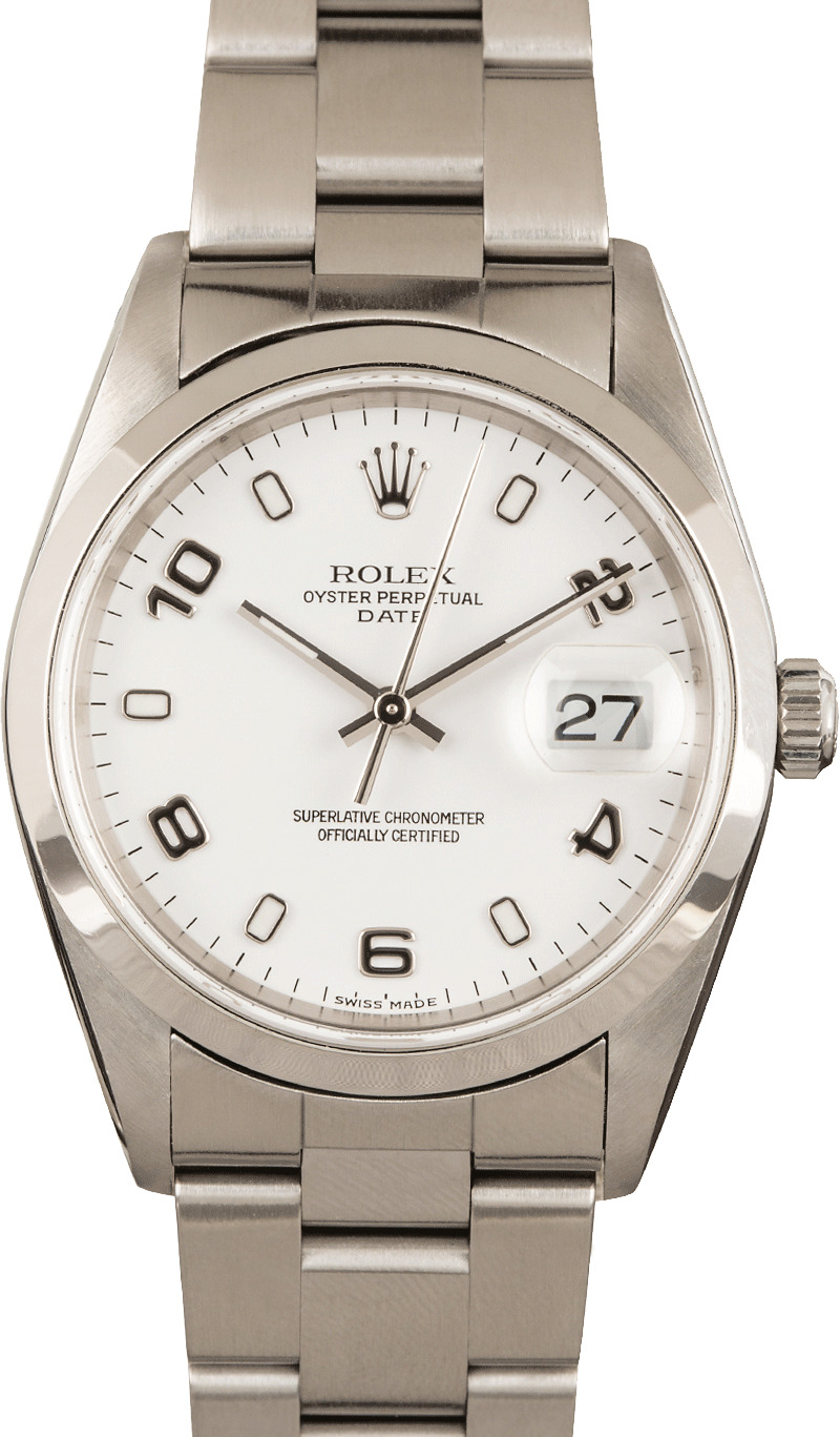 Buy Used Rolex Date 15200 | Bob's Watches - Sku: 138825 x