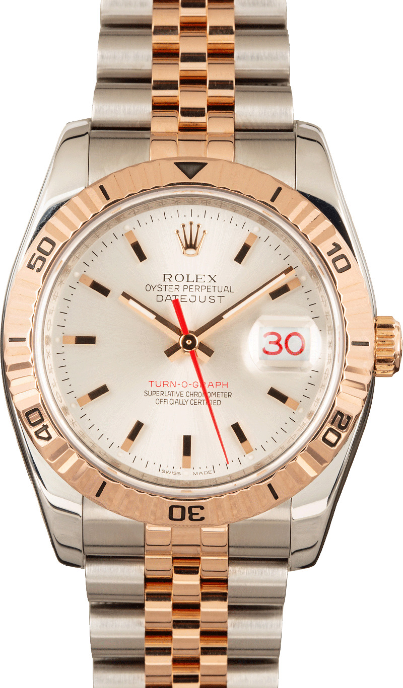 Buy Used Rolex Datejust 116261 Pre-Owned | Bob's Watches