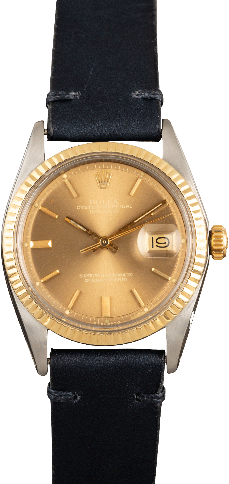 vintage rolex leather