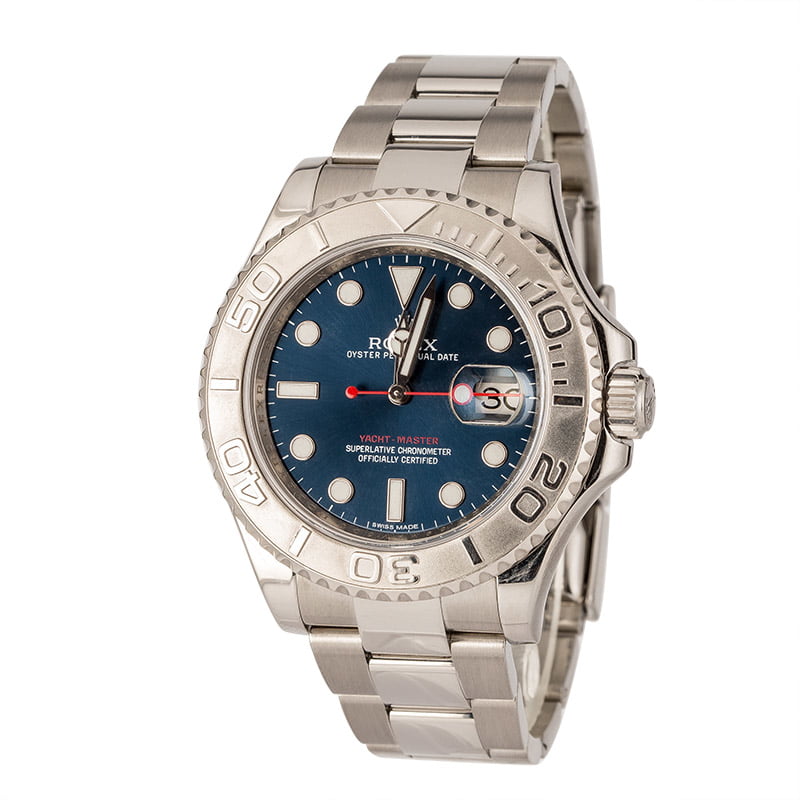 Pre-Owned Rolex Yacht-Master 116622 Blue Model