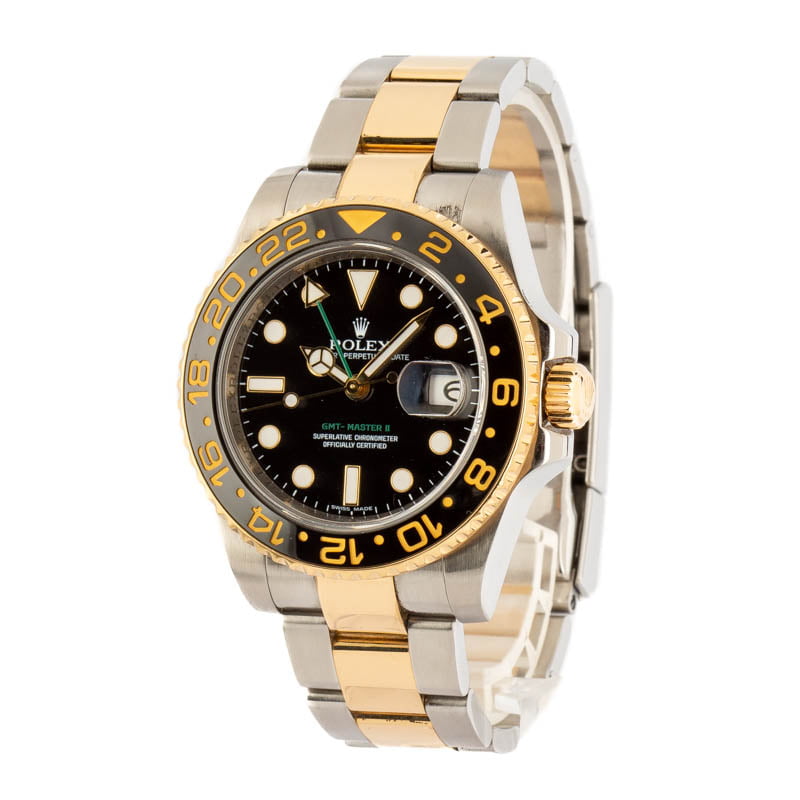 Rolex GMT Master II 116713 Steel and Gold