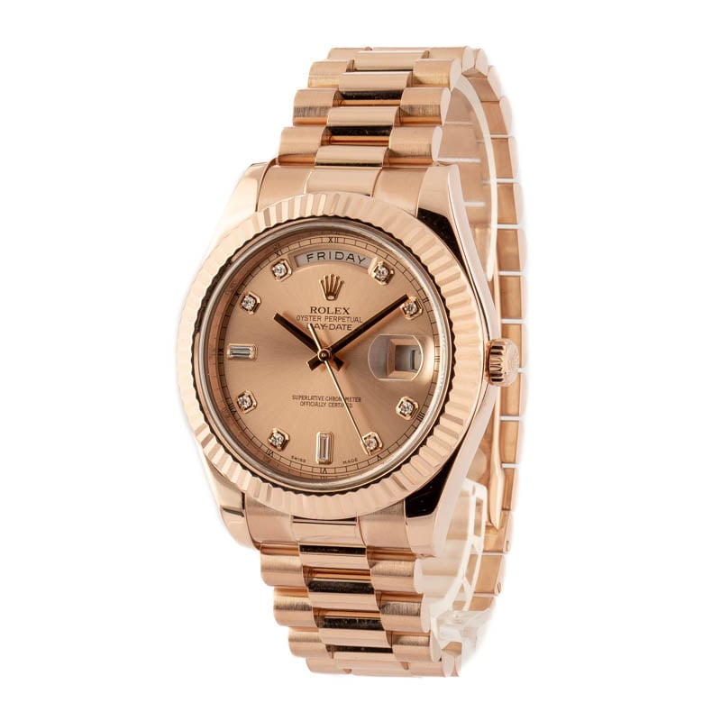 Rolex President 218235 Rose Gold