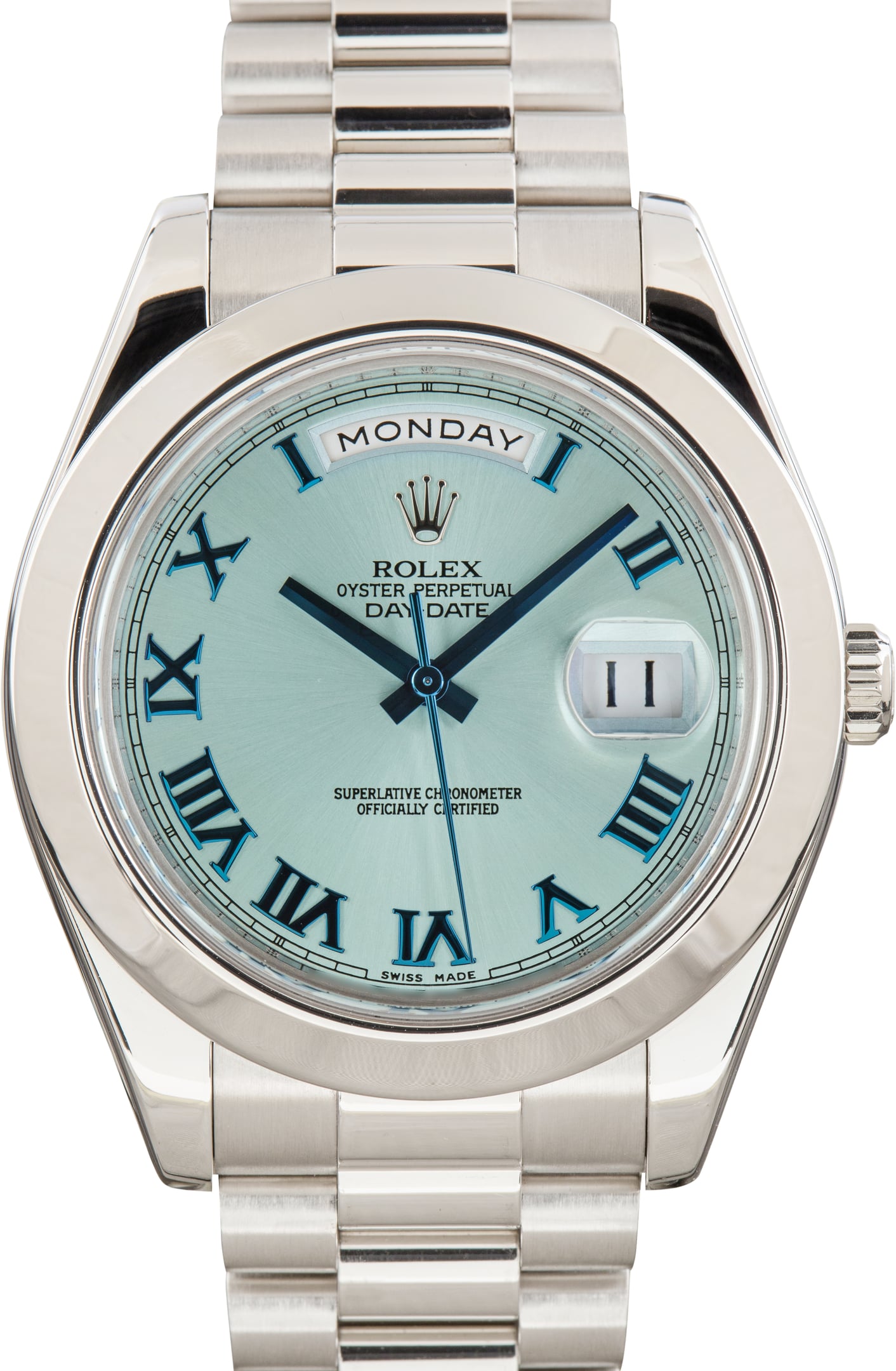 ピーナッツページ Rolex Day-Date II 218206 Watches - Bob's Watches
