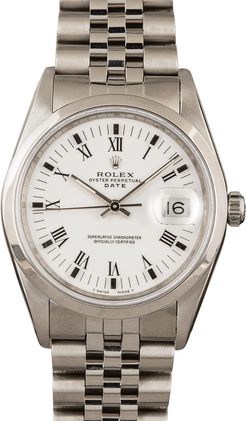 〇純正 ROLEX 2駒 14000 15200 67480 SS FZ8611 Rolex Date Reference 15200 Blue Dial