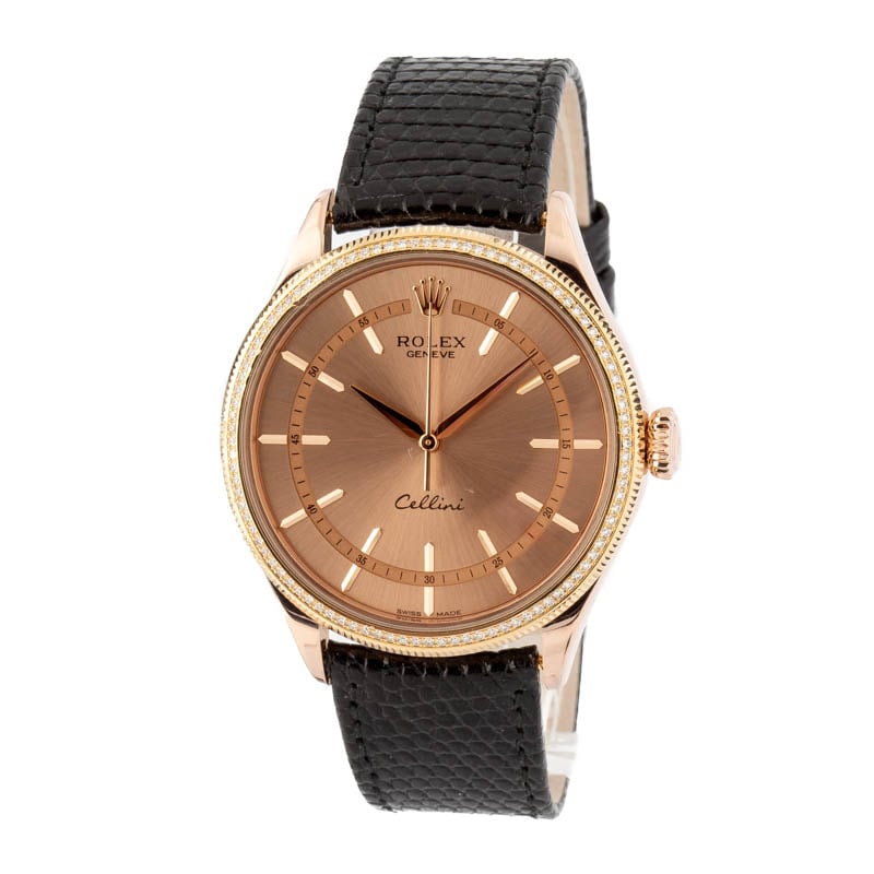 Pre-Owned Rolex Cellini 50605 Everose