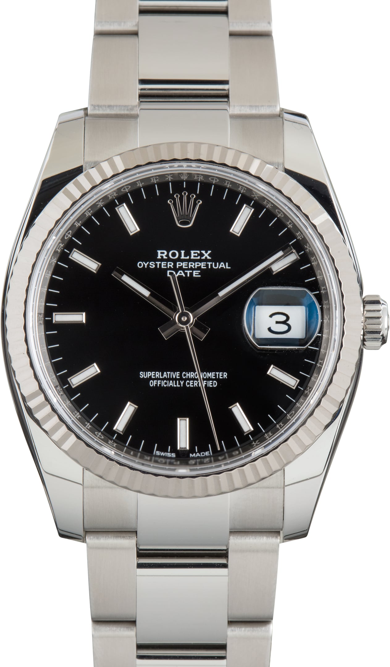 Buy Used Rolex Date 115234 | Bob's Watches - Sku: 194539