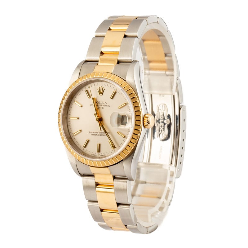 Rolex Date 15223 Two Tone Oyster Band