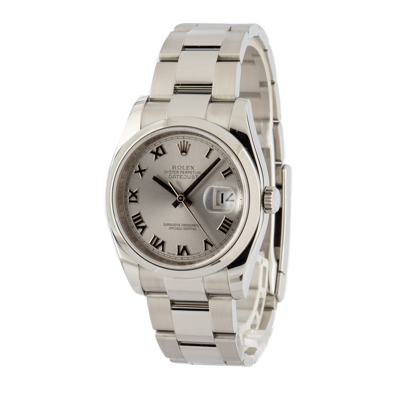Rolex Datejust 116200 Silver Dial