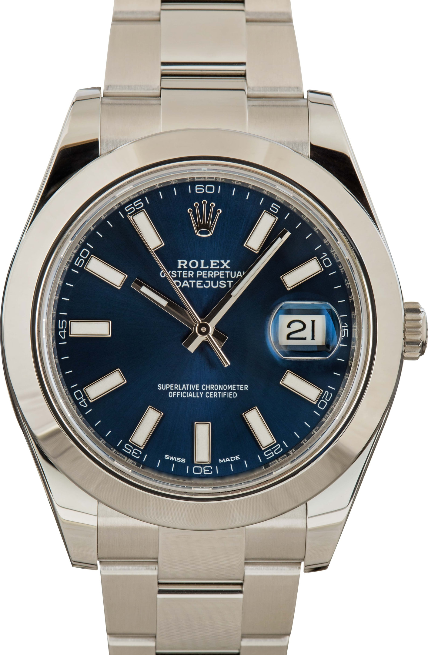 Buy Used Rolex Datejust 116300 | Bob's Watches - Sku: 164196