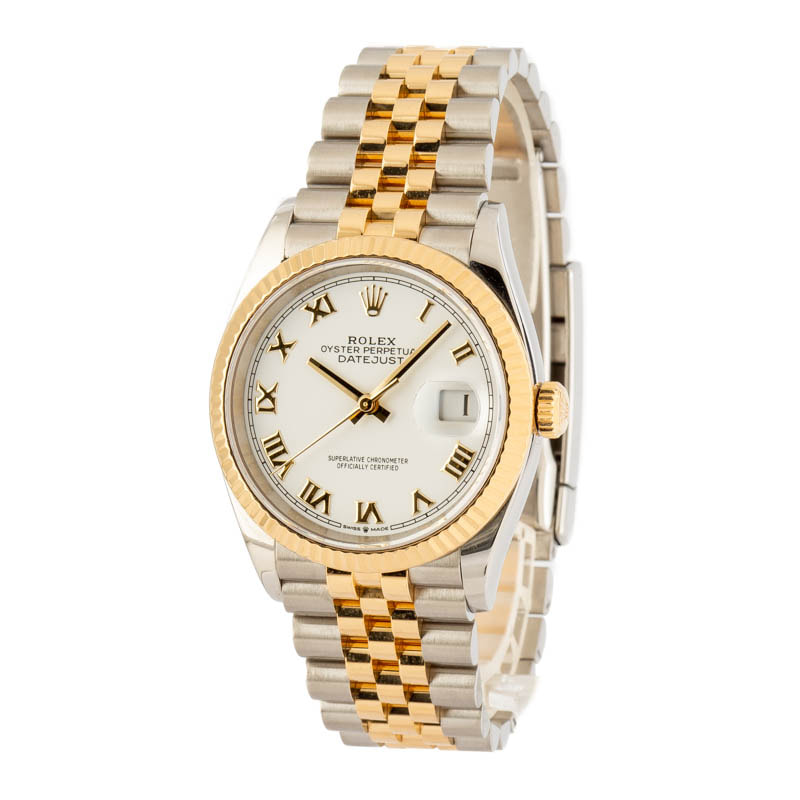 Pre-Owned Rolex Datejust 126233 Steel & Gold