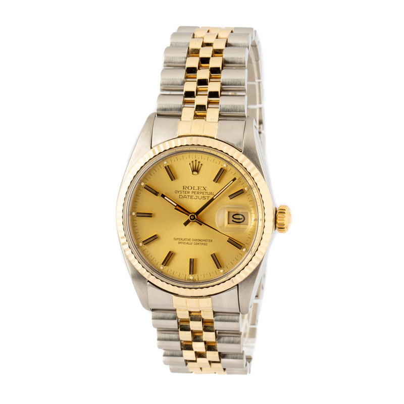 Rolex Datejust 16013 Steel and Gold Jubilee