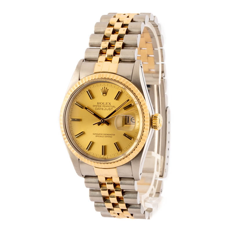 Buy Used Rolex Datejust 16013 | Bob's Watches - Sku: 154741