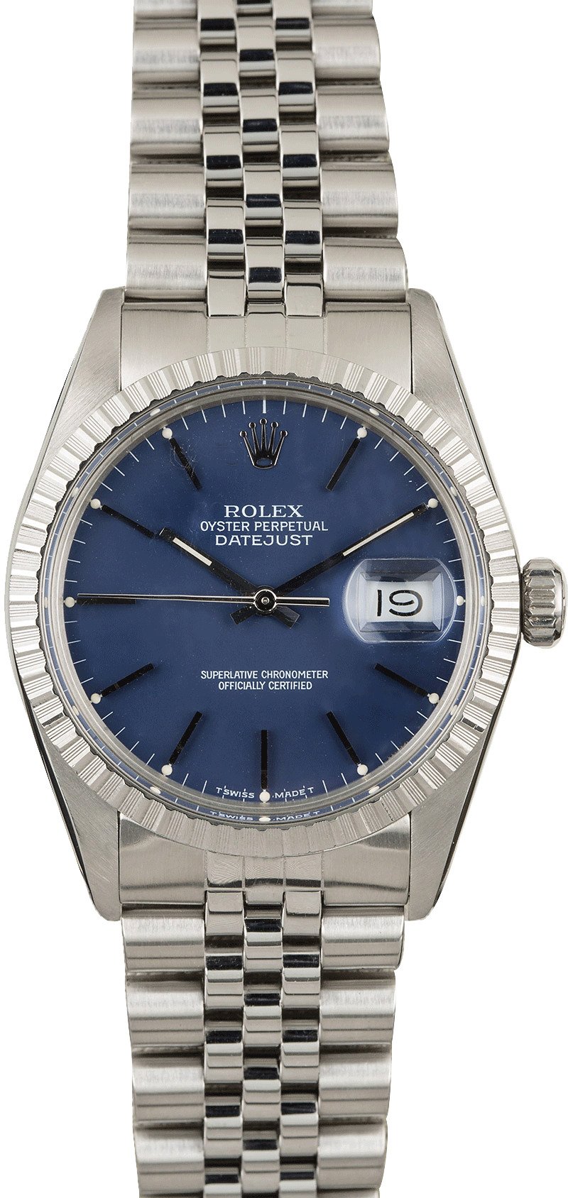 Rolex Datejust 16030 Blue Dial