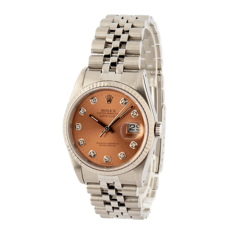 Pre-Owned Rolex Datejust 16234 Diamond Dial