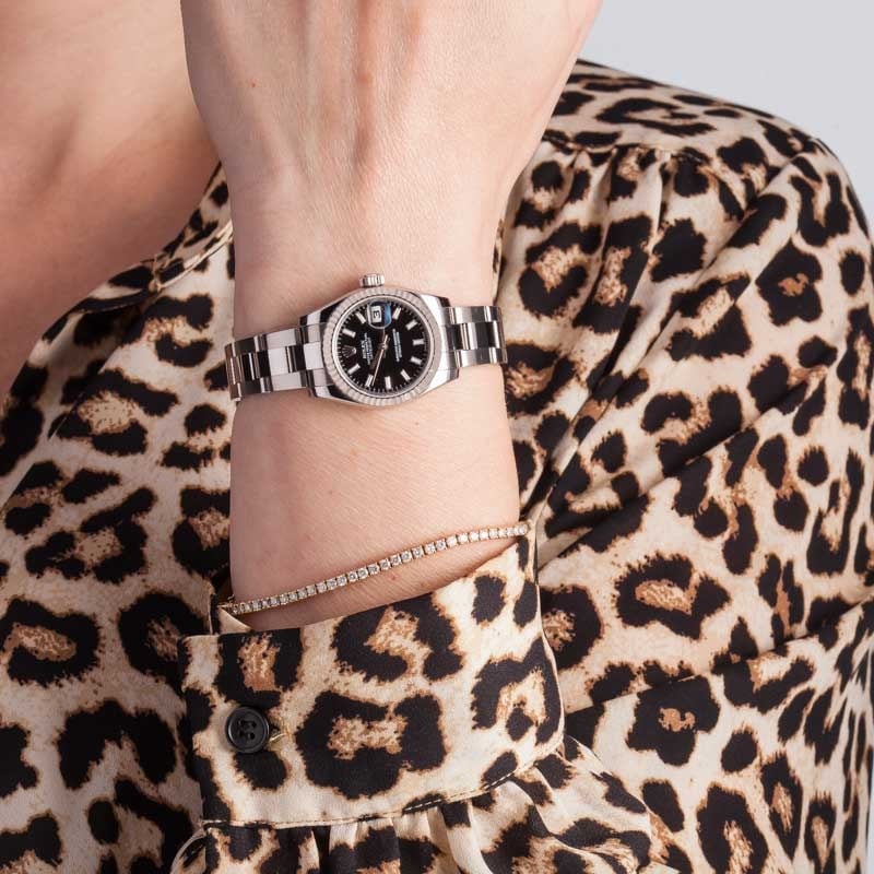 Buy Used Rolex Lady Datejust 179174 | Bob's Watches - Sku: 171597