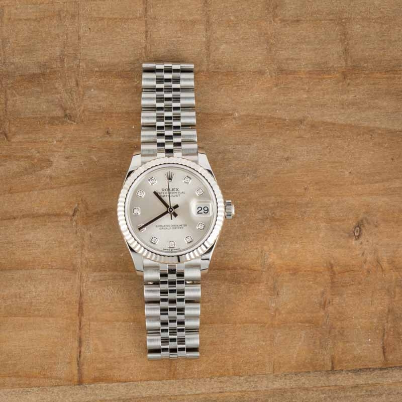 Buy Used Rolex Datejust 31 278274 | Bob's Watches - Sku: 174548