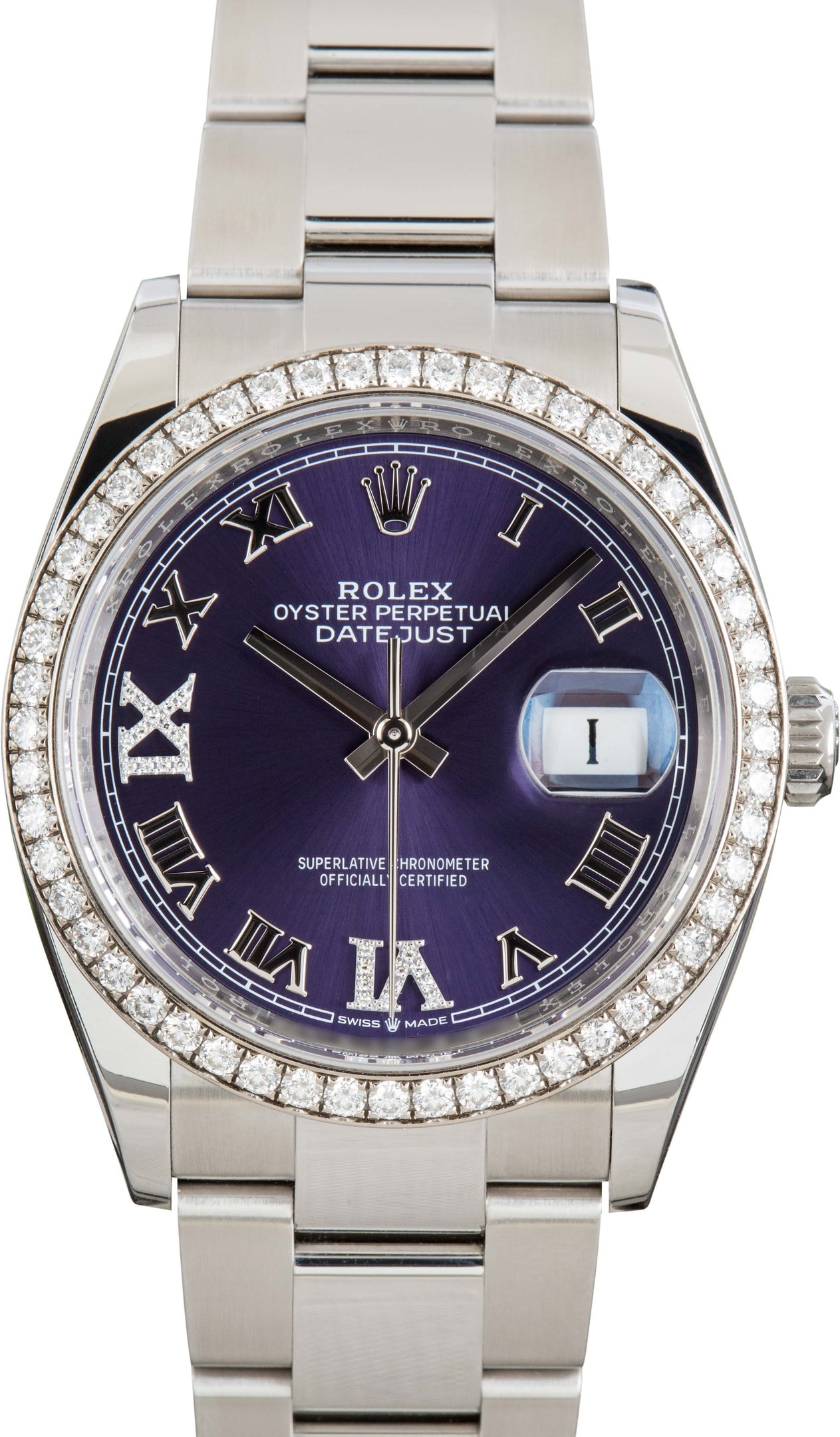 Buy Used Rolex Datejust 36 126284 | Bob's Watches - Sku: 181190