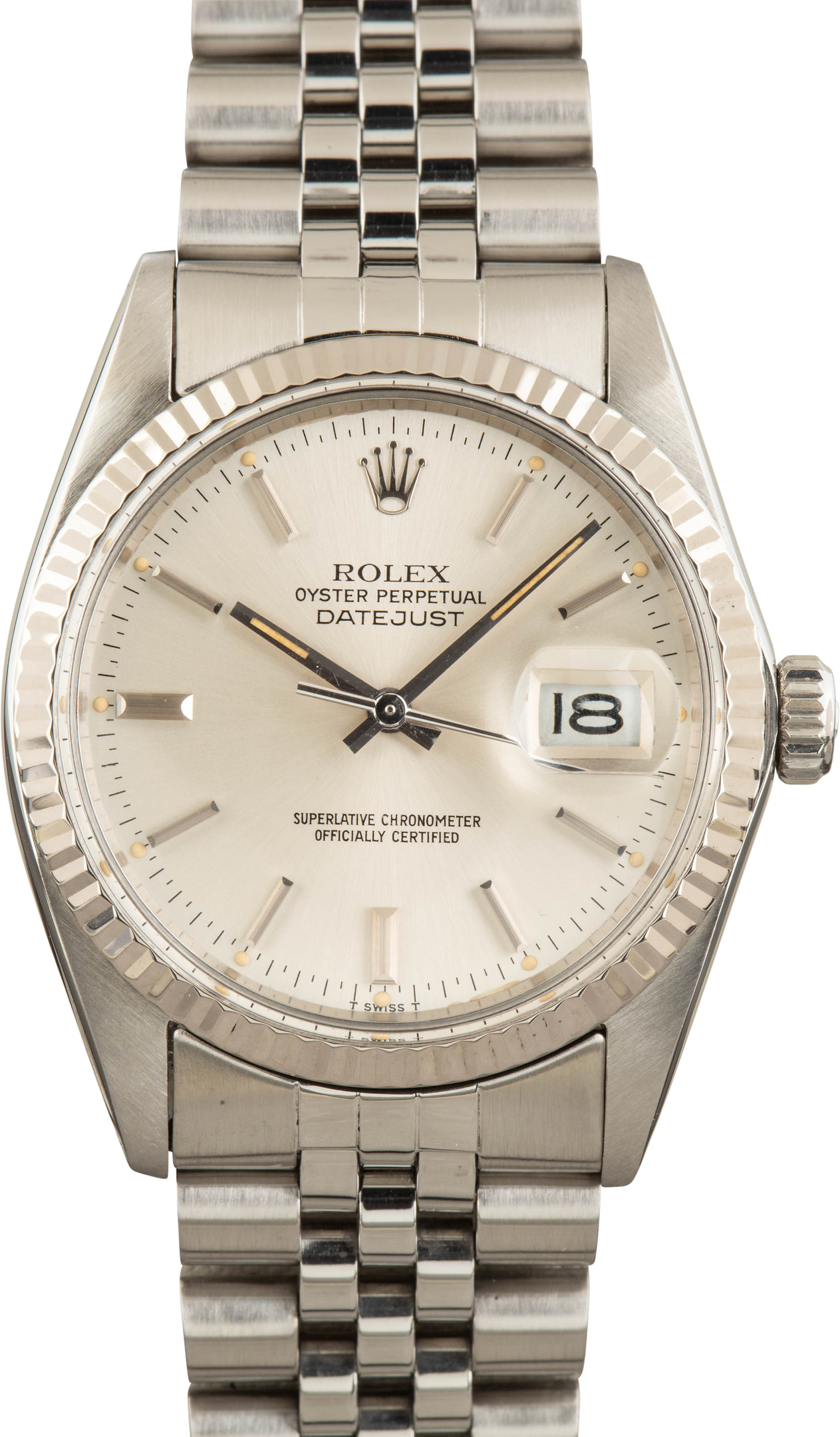 Buy Used Rolex Datejust 36 16014 Bob s Watches Sku 169021