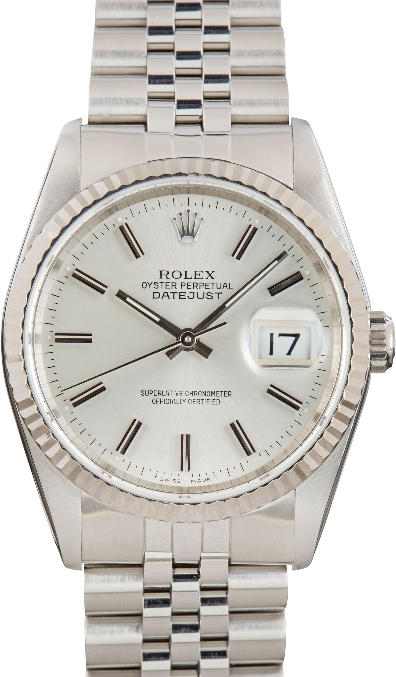 付属品無しの為激安ROLEX OYSTER PERPETUAL DATEJUST Buy Used Rolex Datejust 36 16234 | Bob's Watches - Sku: 181044