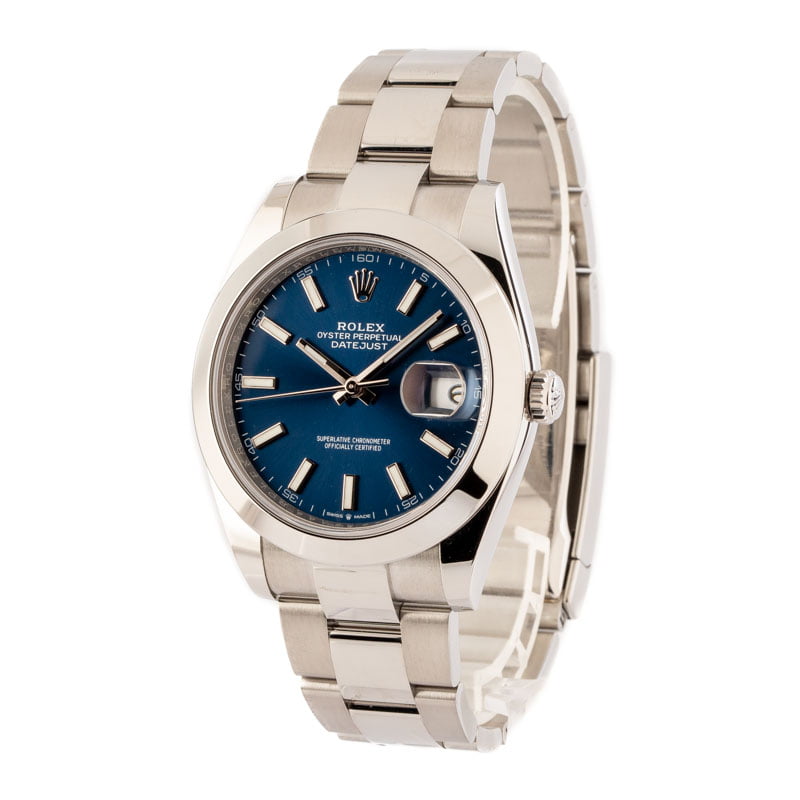 Rolex Datejust 126300 Smooth Bezel