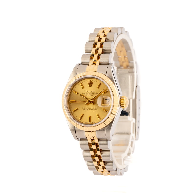 Used Ladies Rolex Oyster Perpetual DateJust Model 69173