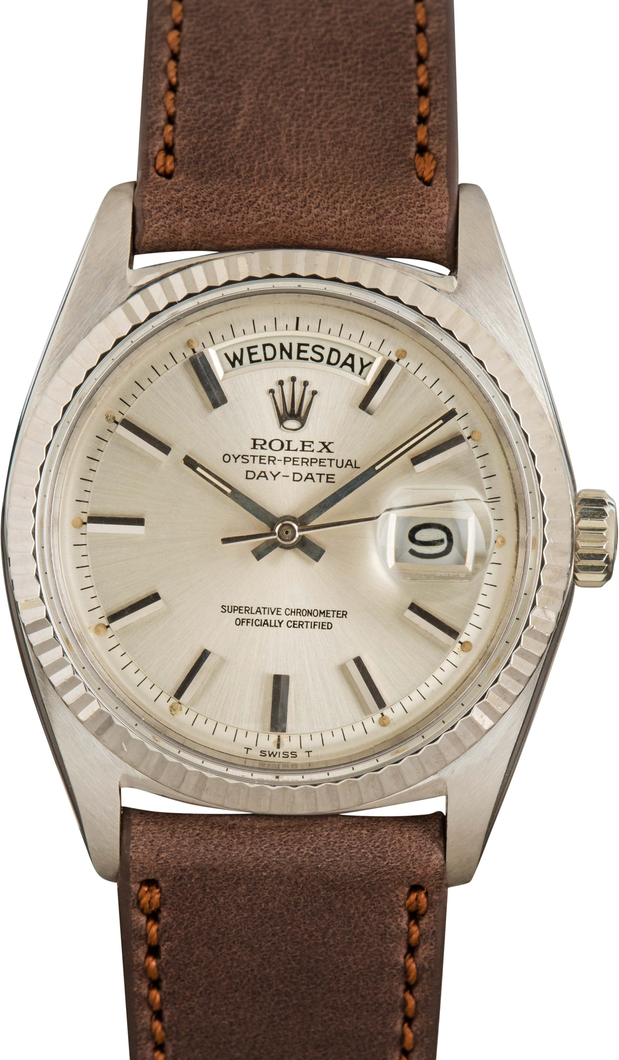 Buy Used Rolex Day Date 1803 Bob s Watches Sku 169116