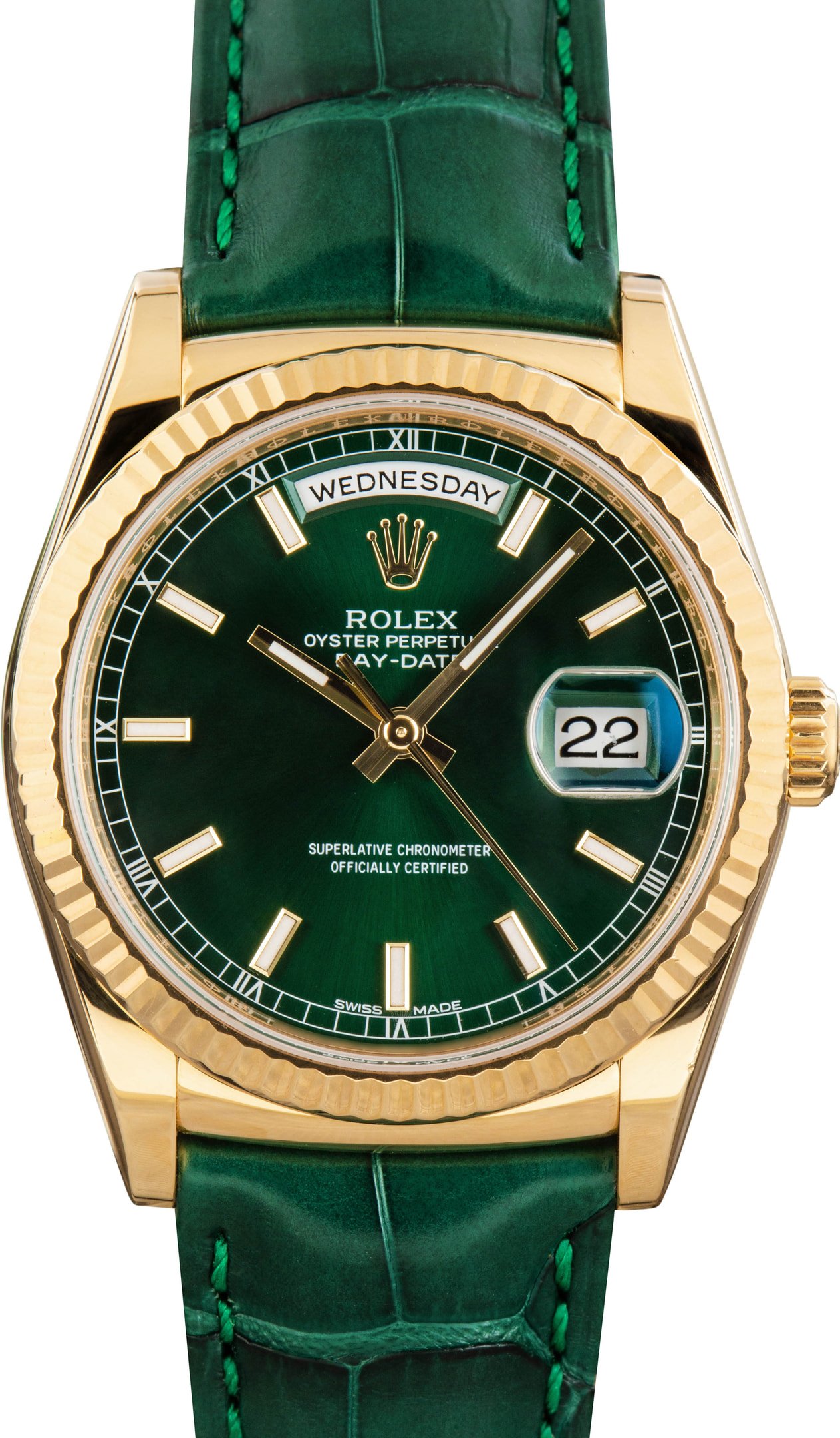 Buy Used Rolex Day-Date 36 118138 | Bob's Watches - Sku: 181703