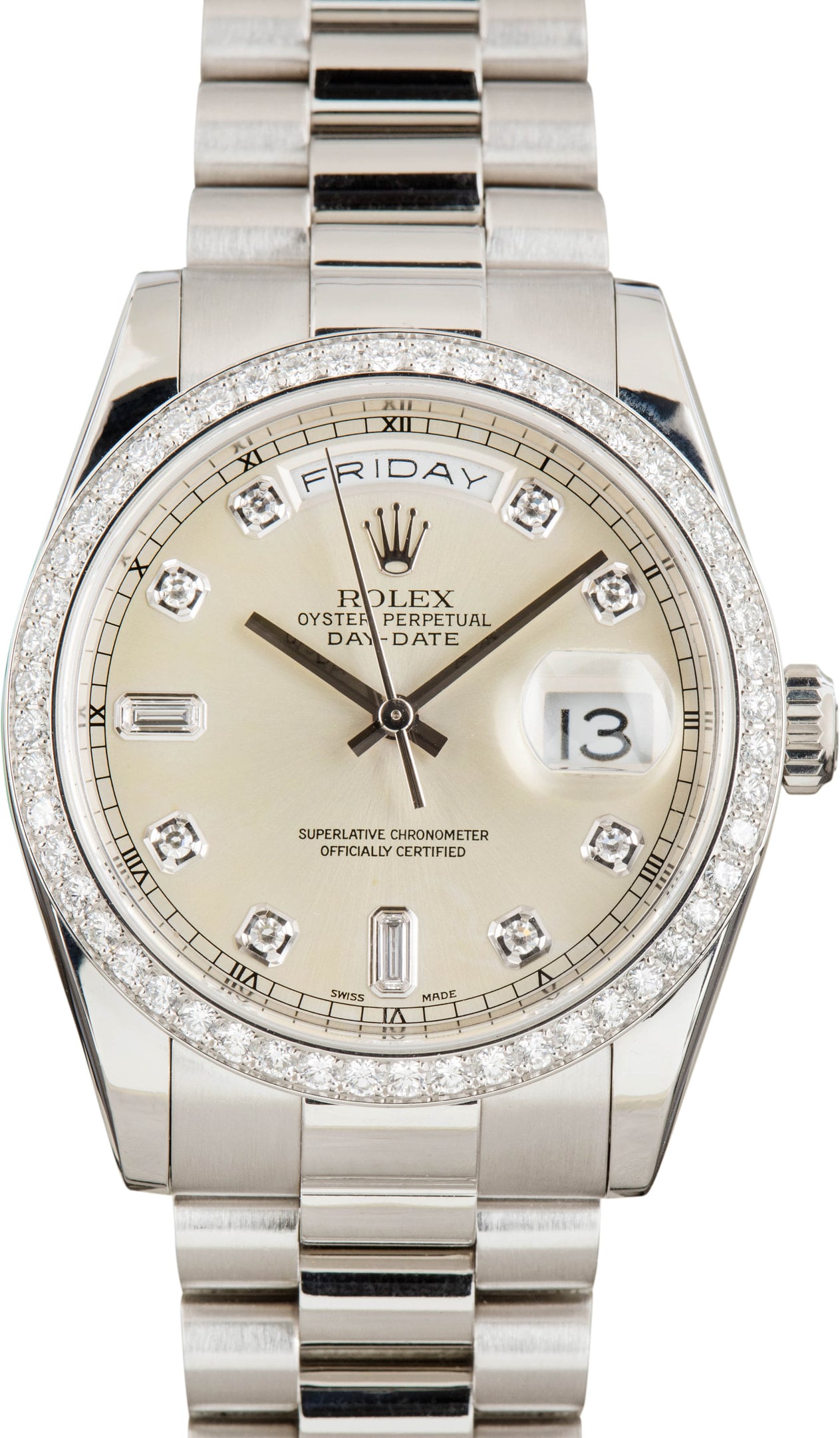 Buy Used Rolex Day-Date 36 118346 | Bob's Watches - Sku: 186130