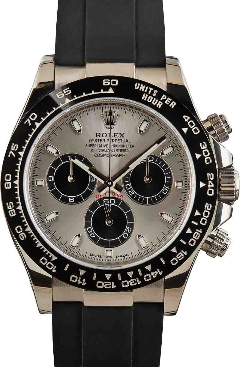 〇 ROLEX Daytona 116519 クロコベルト FZ8420 - 時計