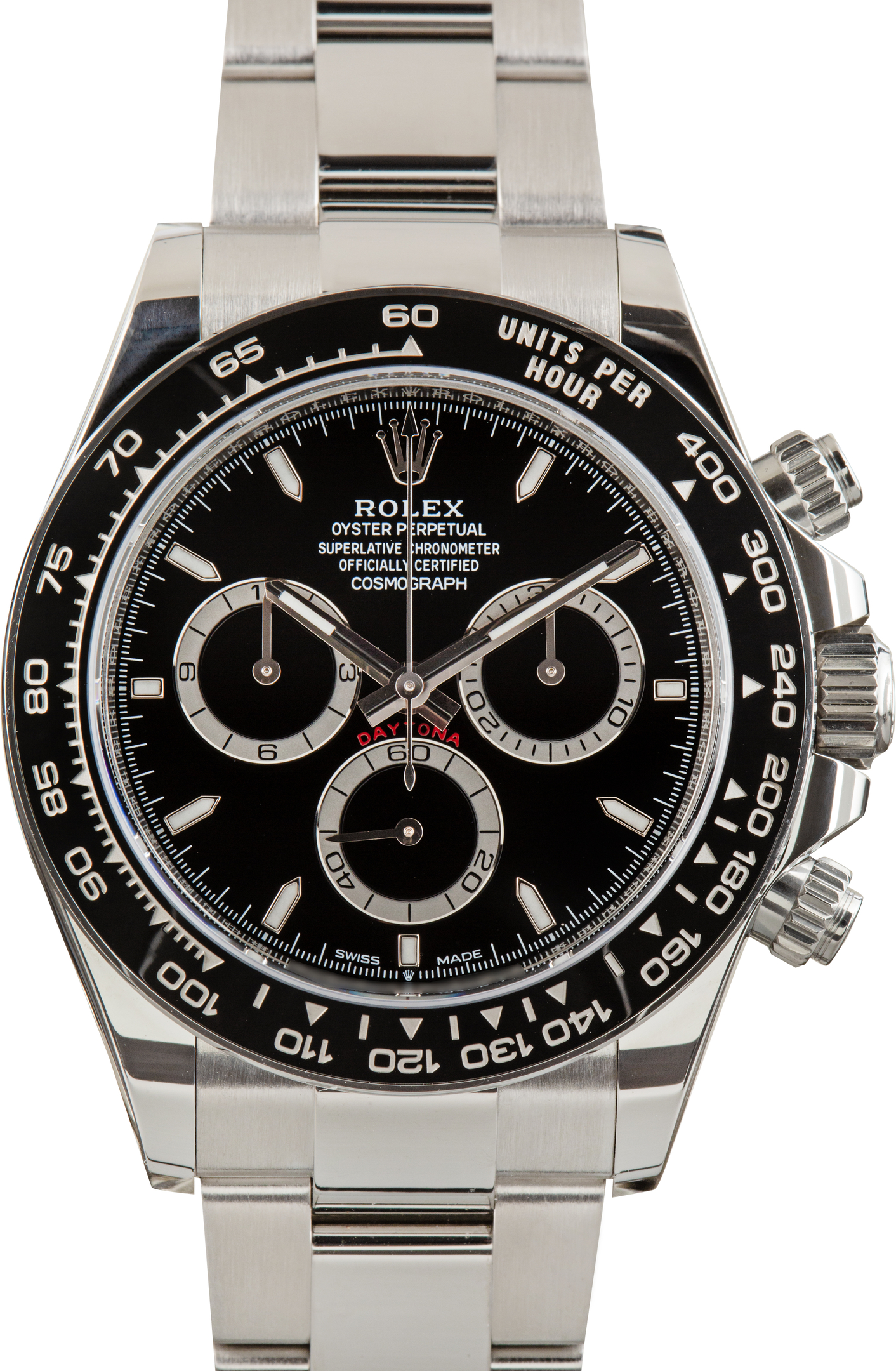 Pre-Owned Rolex Daytona Ref 126500LN Black Chromalight Dial