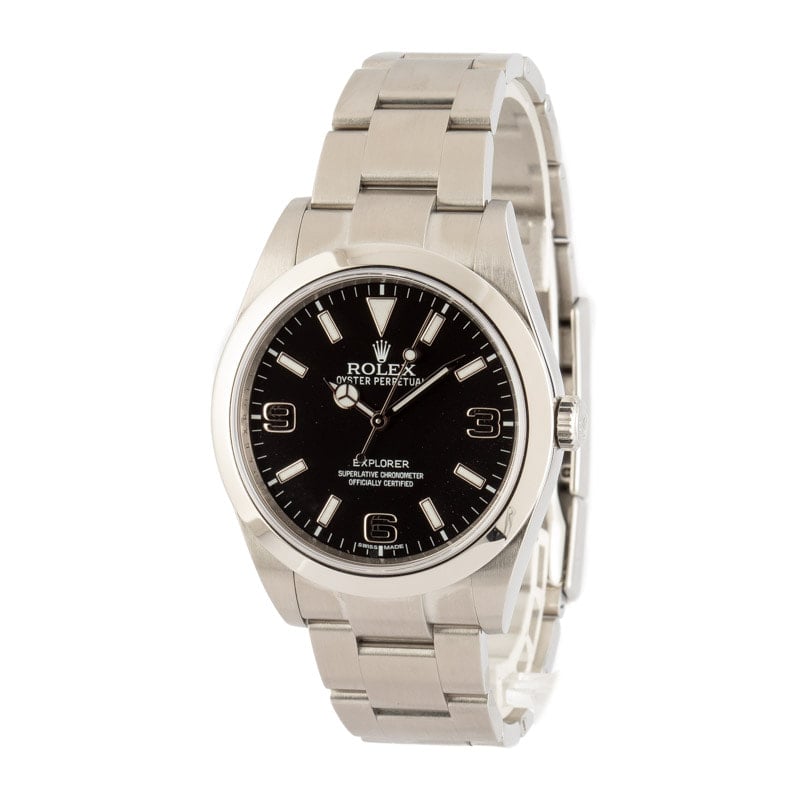 Rolex Black Explorer 214270 39MM