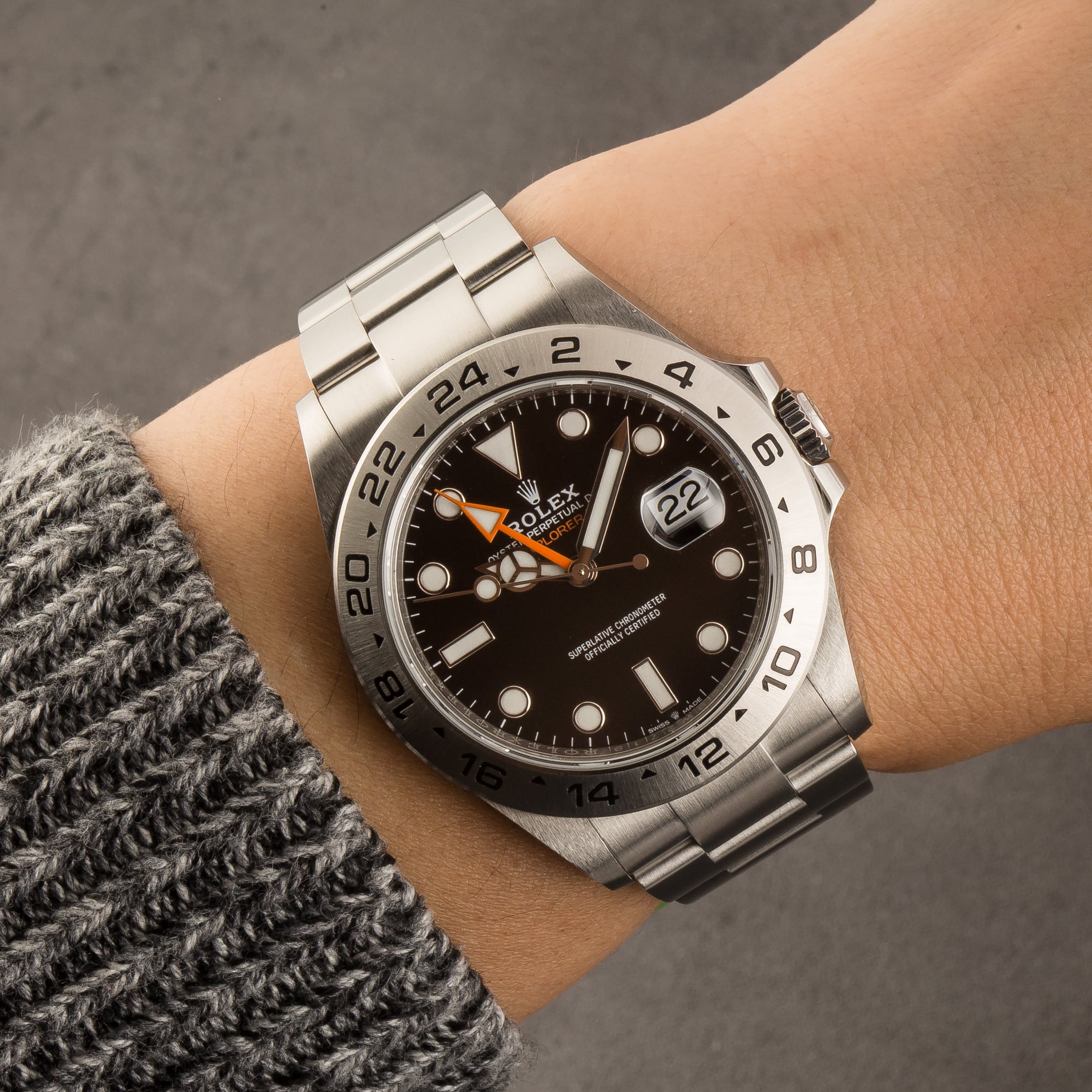 Buy Used Rolex Explorer II 226570 | Bob's Watches - Sku: 189579