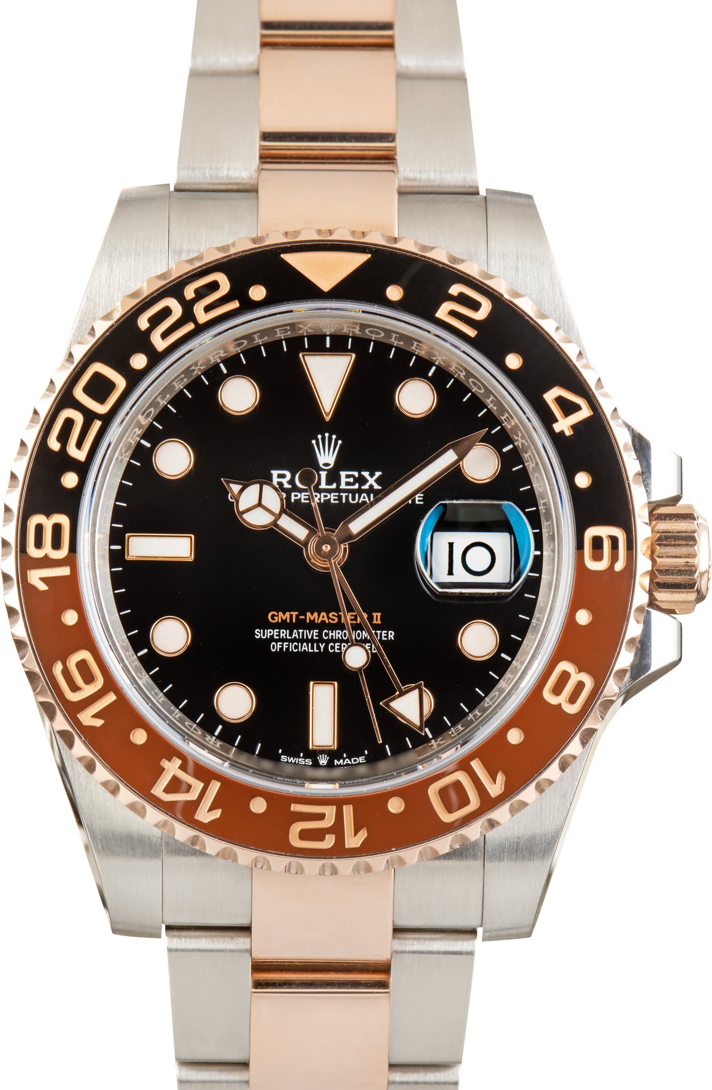 Pre-Owned Root Beeer Rolex GMT-Master II Ref 126711CHNR