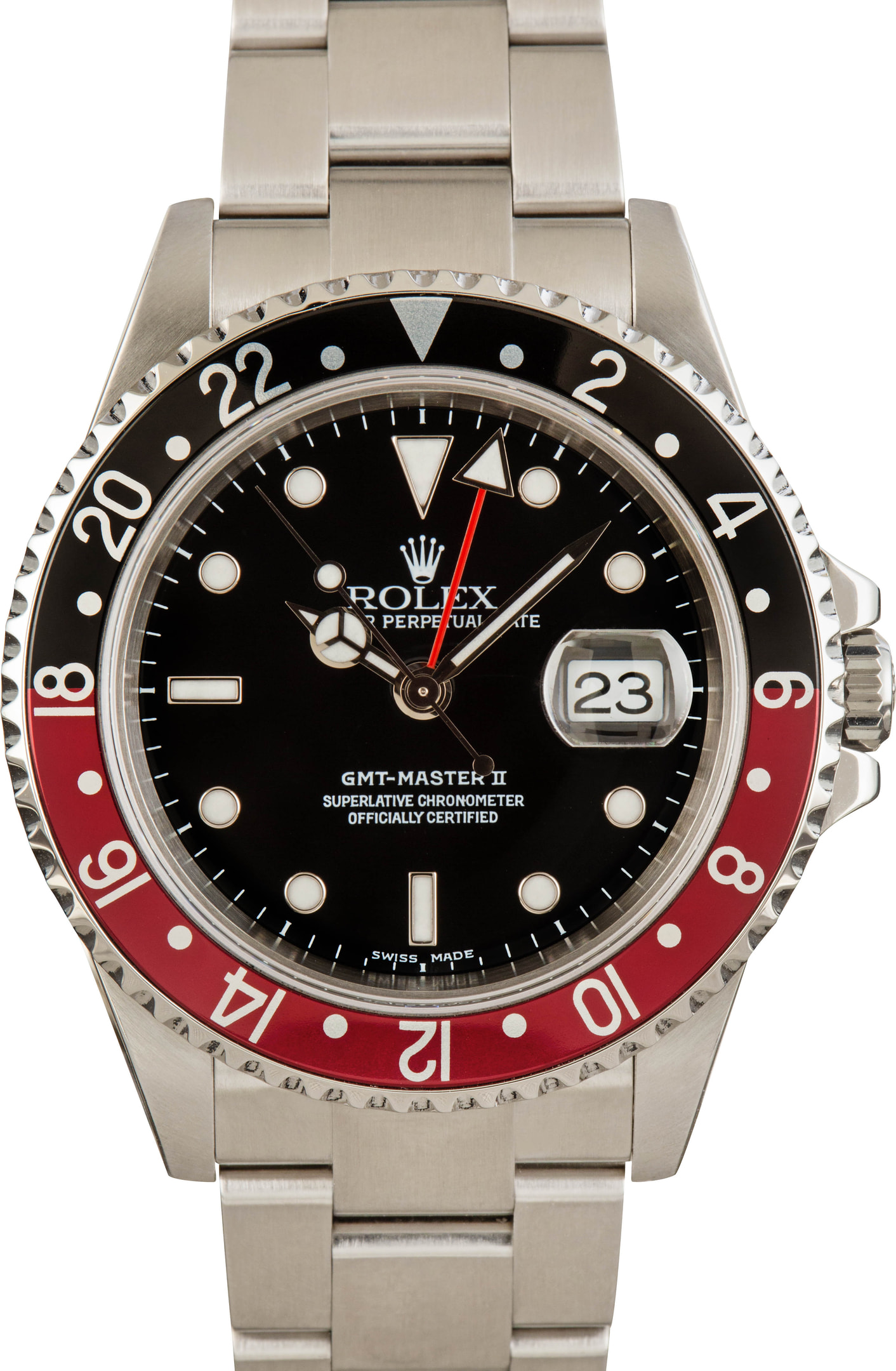 Buy Used Rolex GMT-Master II 16710 | Bob's Watches - Sku: 164262