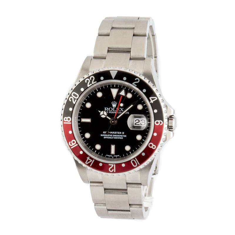 Buy Used Rolex GMT-Master II 16710 | Bob's Watches - Sku: 164262