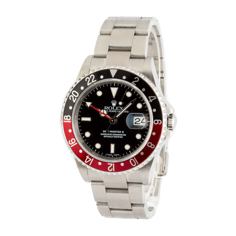 Rolex GMT-Master II Ref 16710 Red & Black Coke