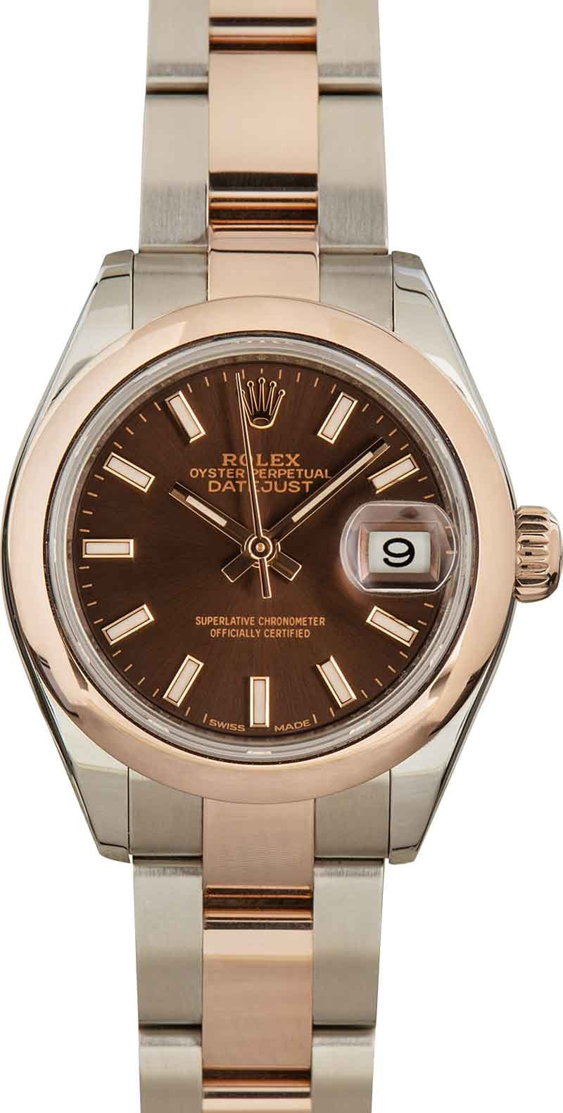 Buy Used Rolex Datejust 279161 Bob s Watches Sku 161178