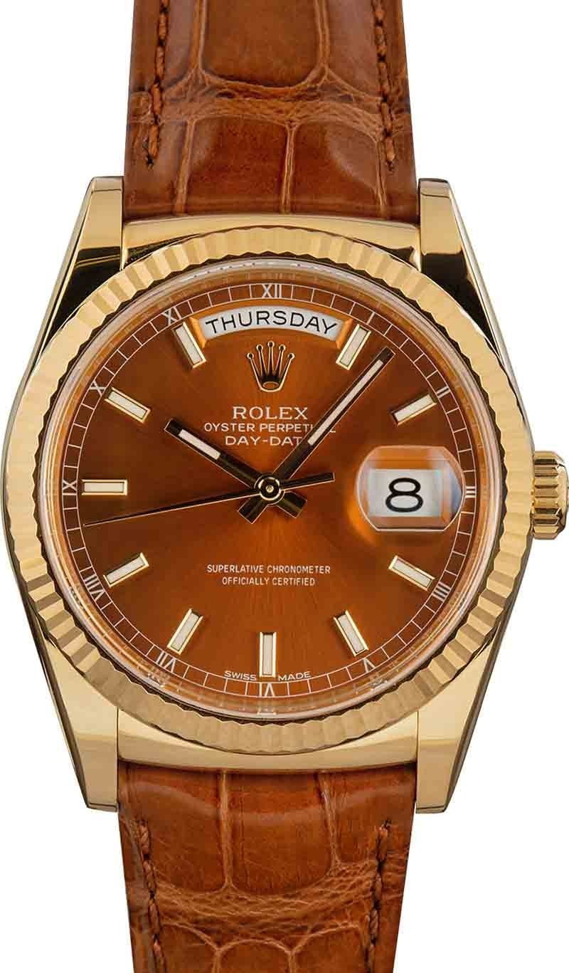 Buy Used Rolex Day-Date 118138 | Bob's Watches - Sku: 162660