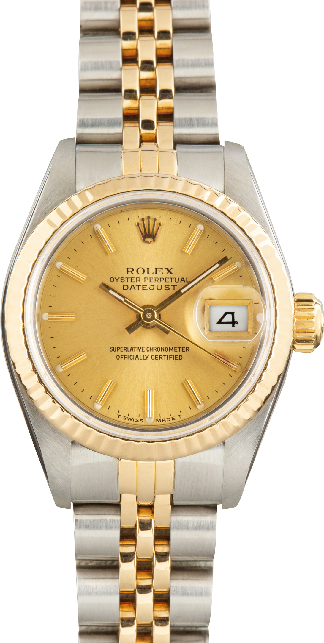 Pre-Owned Steel & Gold Lady Rolex Datejust Ref 69173