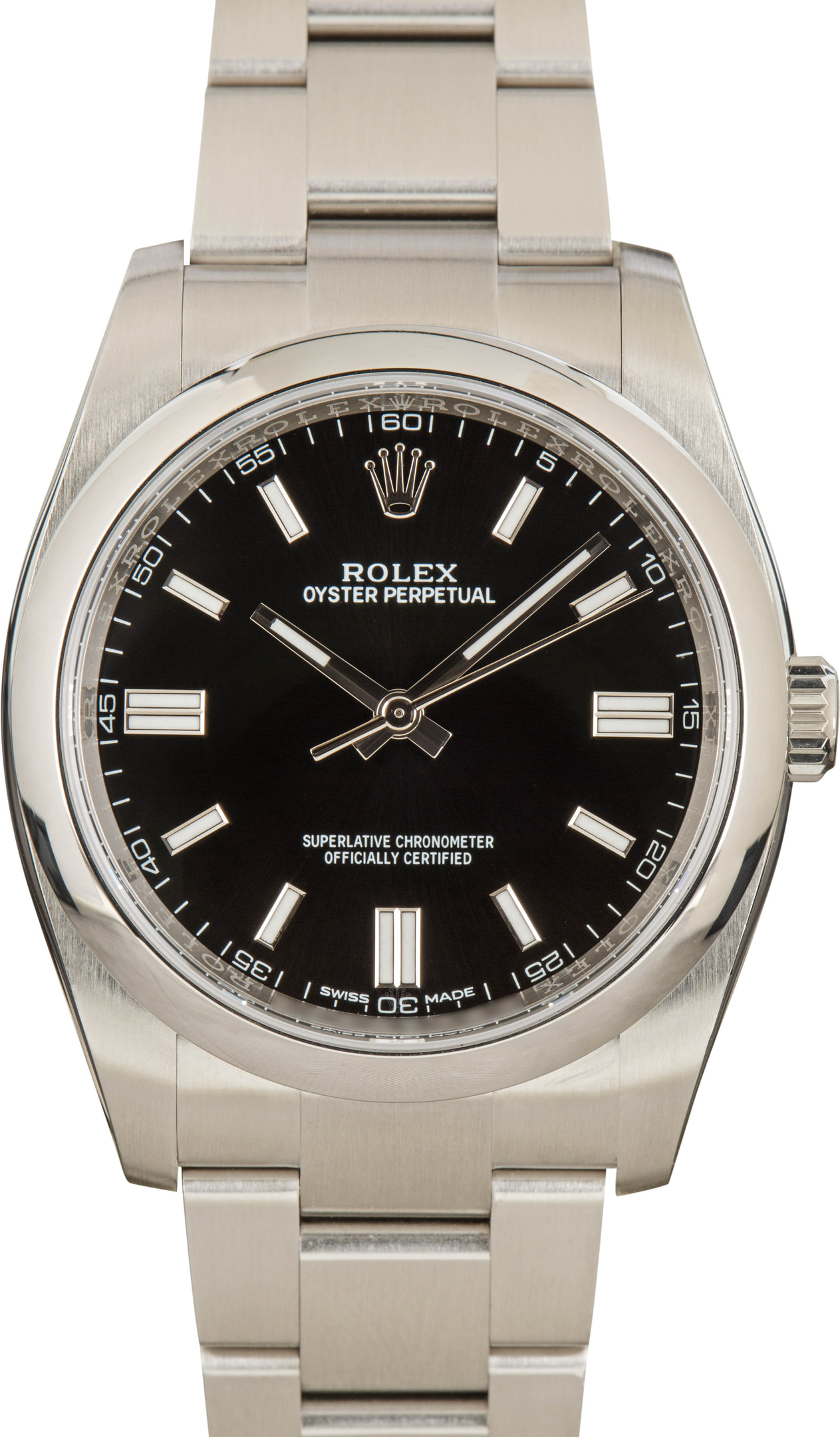 Buy Used Rolex Oyster Perpetual 116000 Bob s Watches Sku 169305