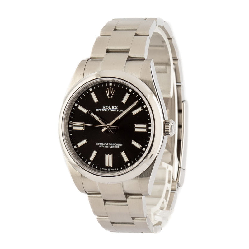 Rolex Oyster Perpetual 124300 Black Dial