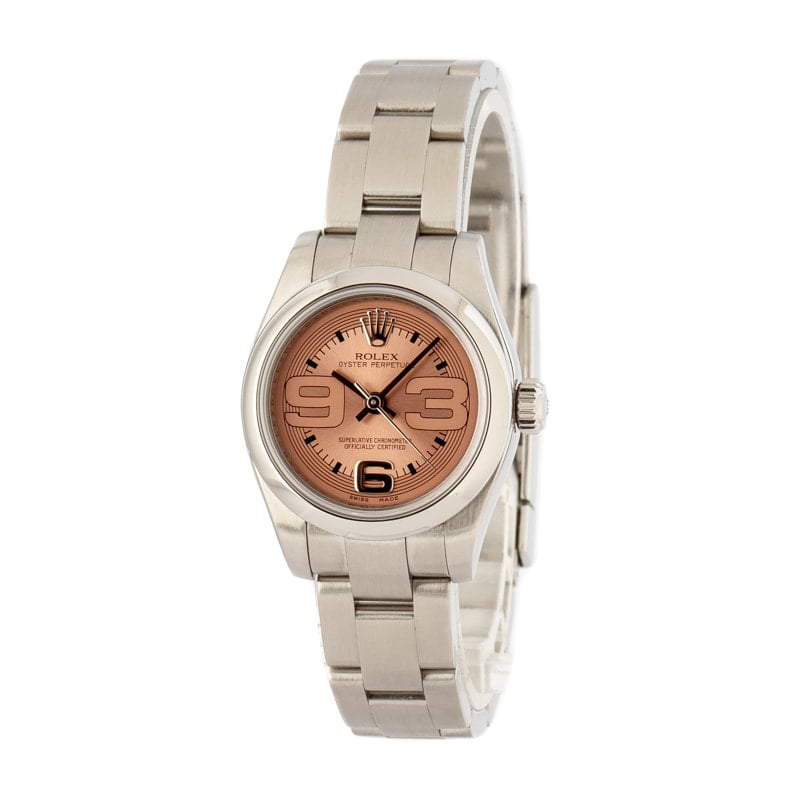 Ladies Rolex Oyster Perpetual 176200 Pink Dial