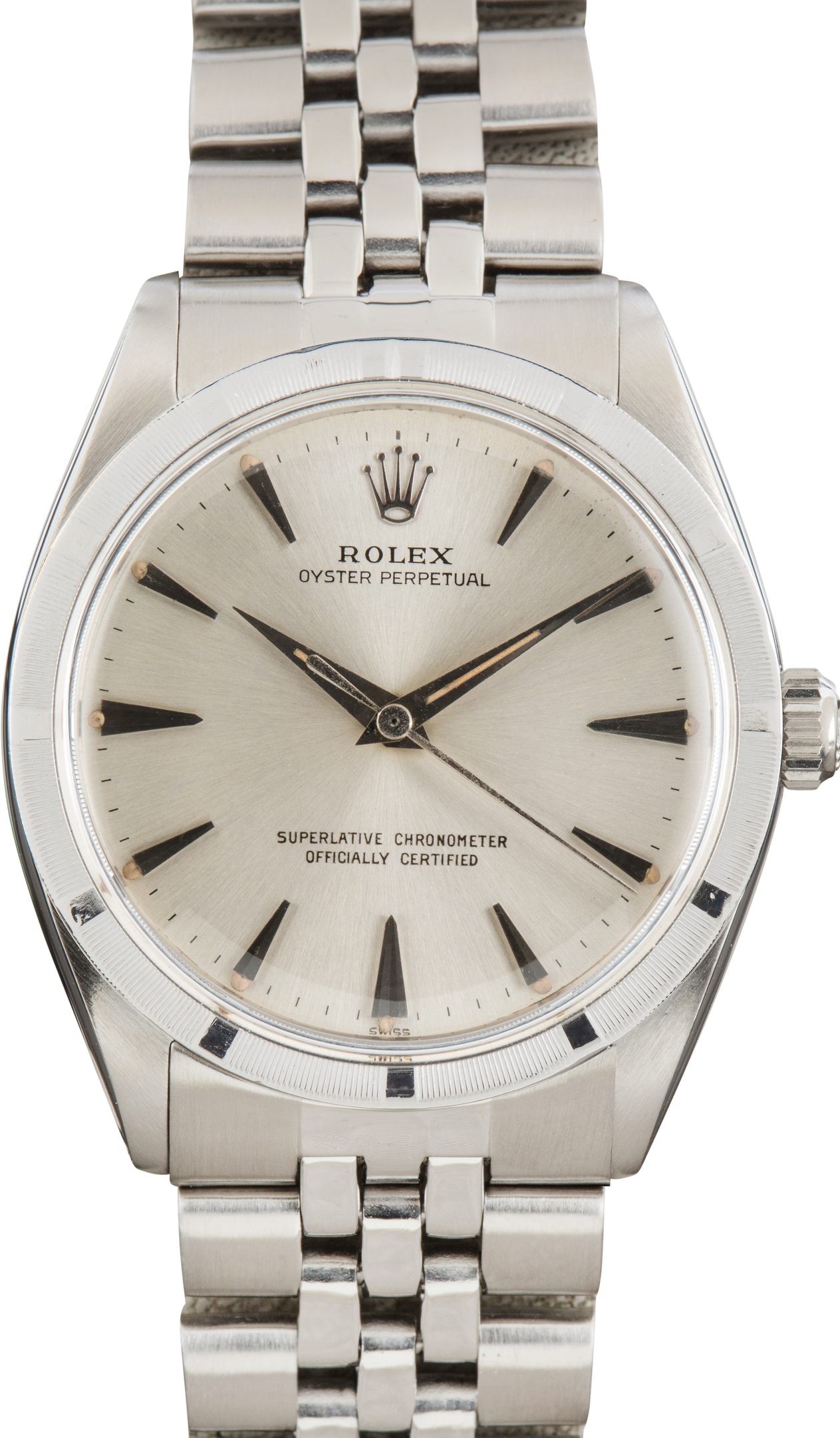Vintage Rolex Oyster Perpetual Ref 1007 Stainless Steel