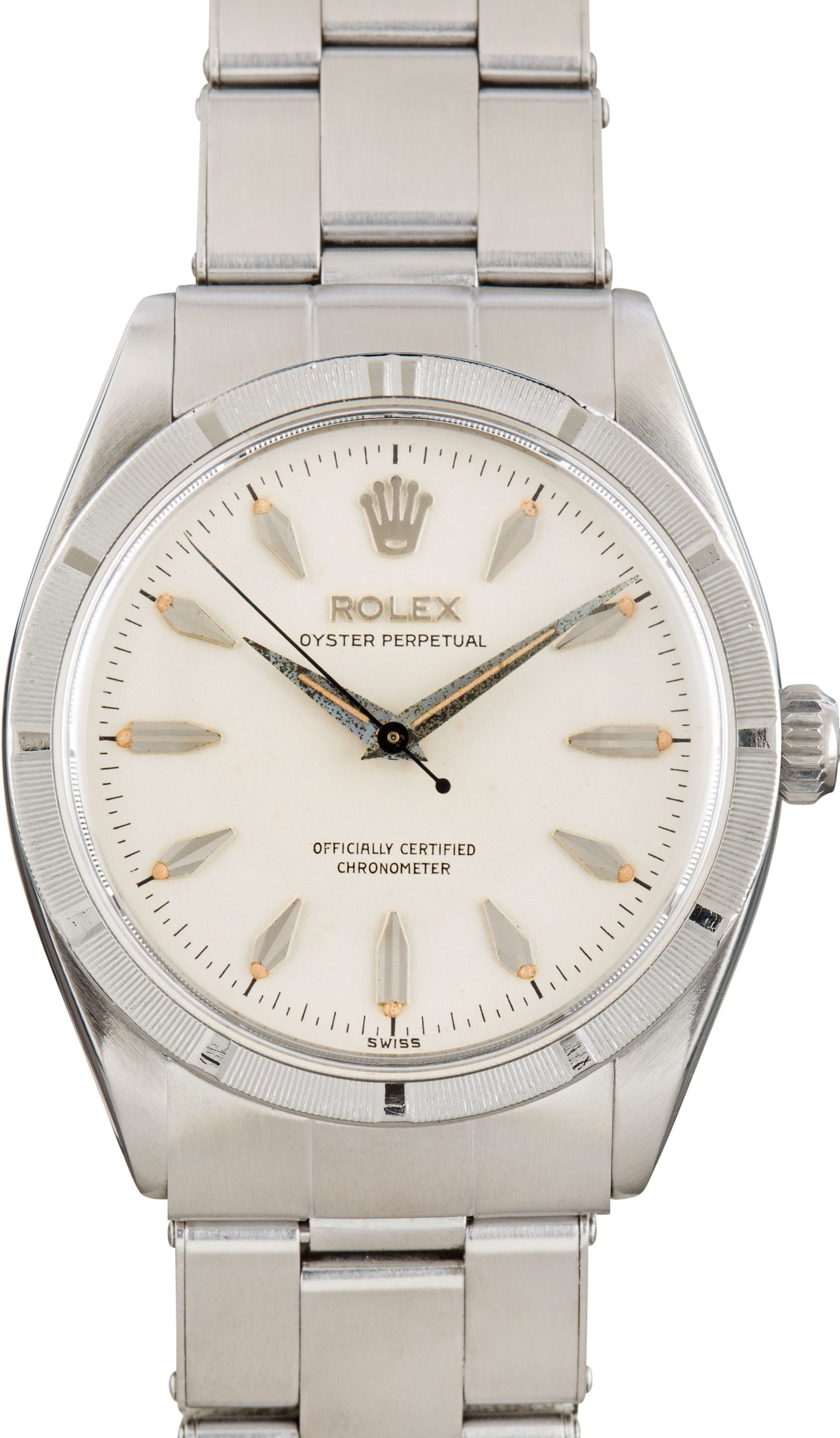 Buy Used Rolex Oyster Perpetual 34 6569 | Bob's Watches - Sku: 175824