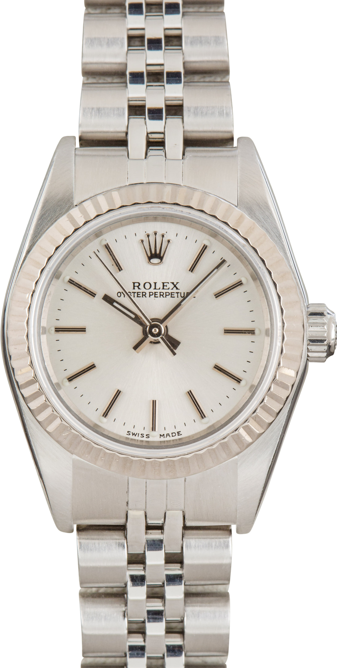 Buy Used Rolex Oyster Perpetual 76094 | Bob's Watches - Sku: 172347