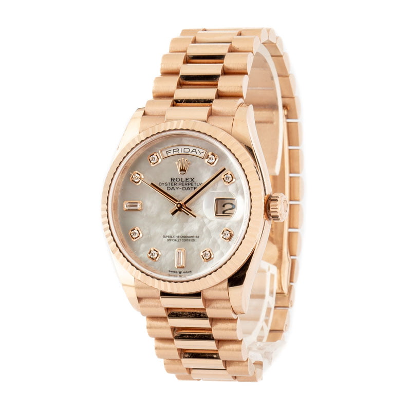 Rolex Day-Date President 128235 Everose Gold