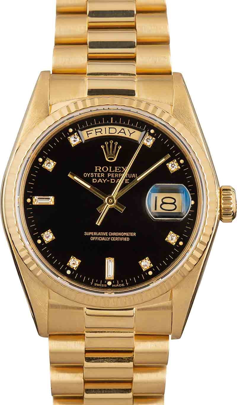 Buy Used Rolex President 18038 | Bob's Watches - Sku: 156716
