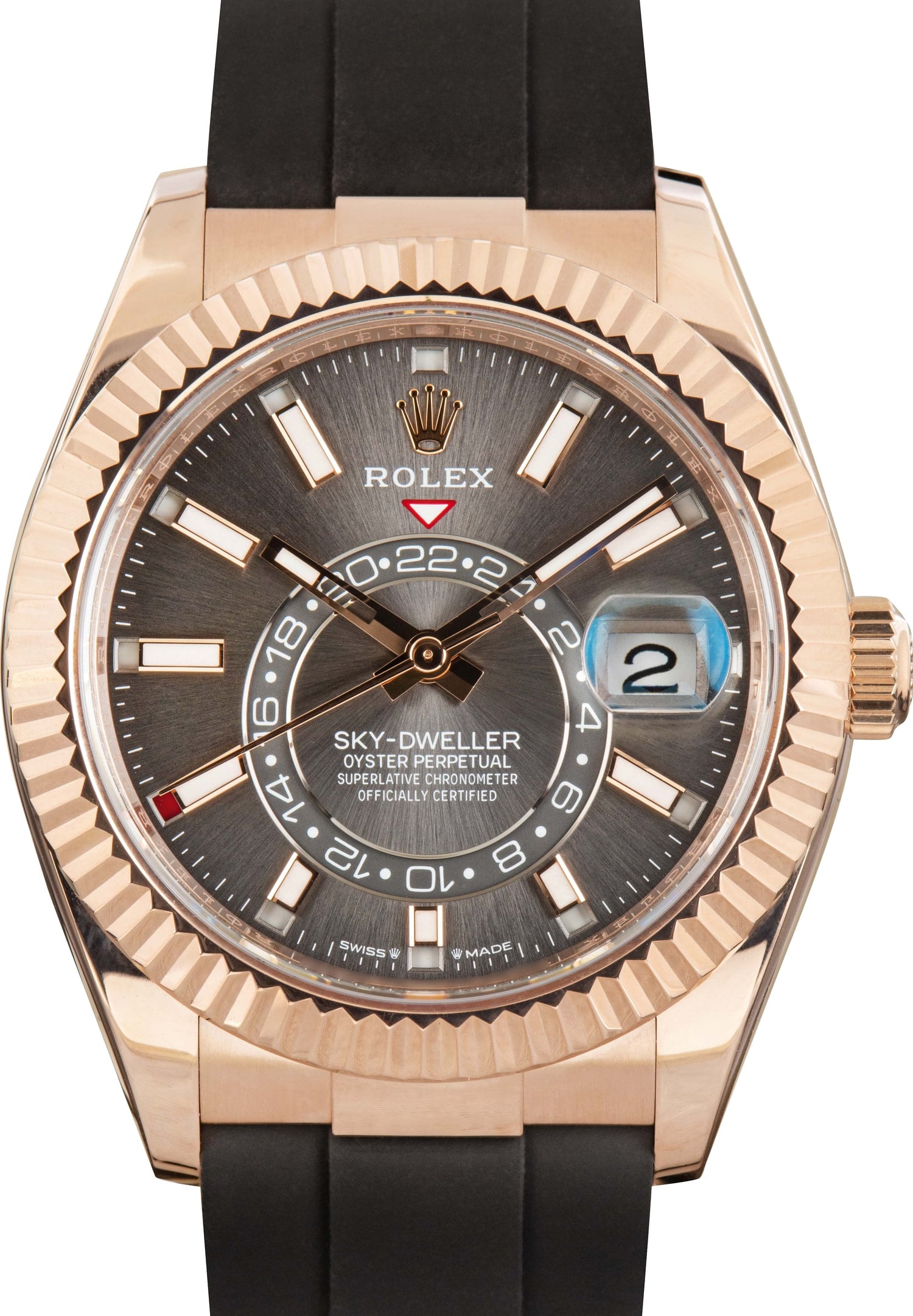 Men's Rolex Sky-Dweller ref 336235 Slate Dial