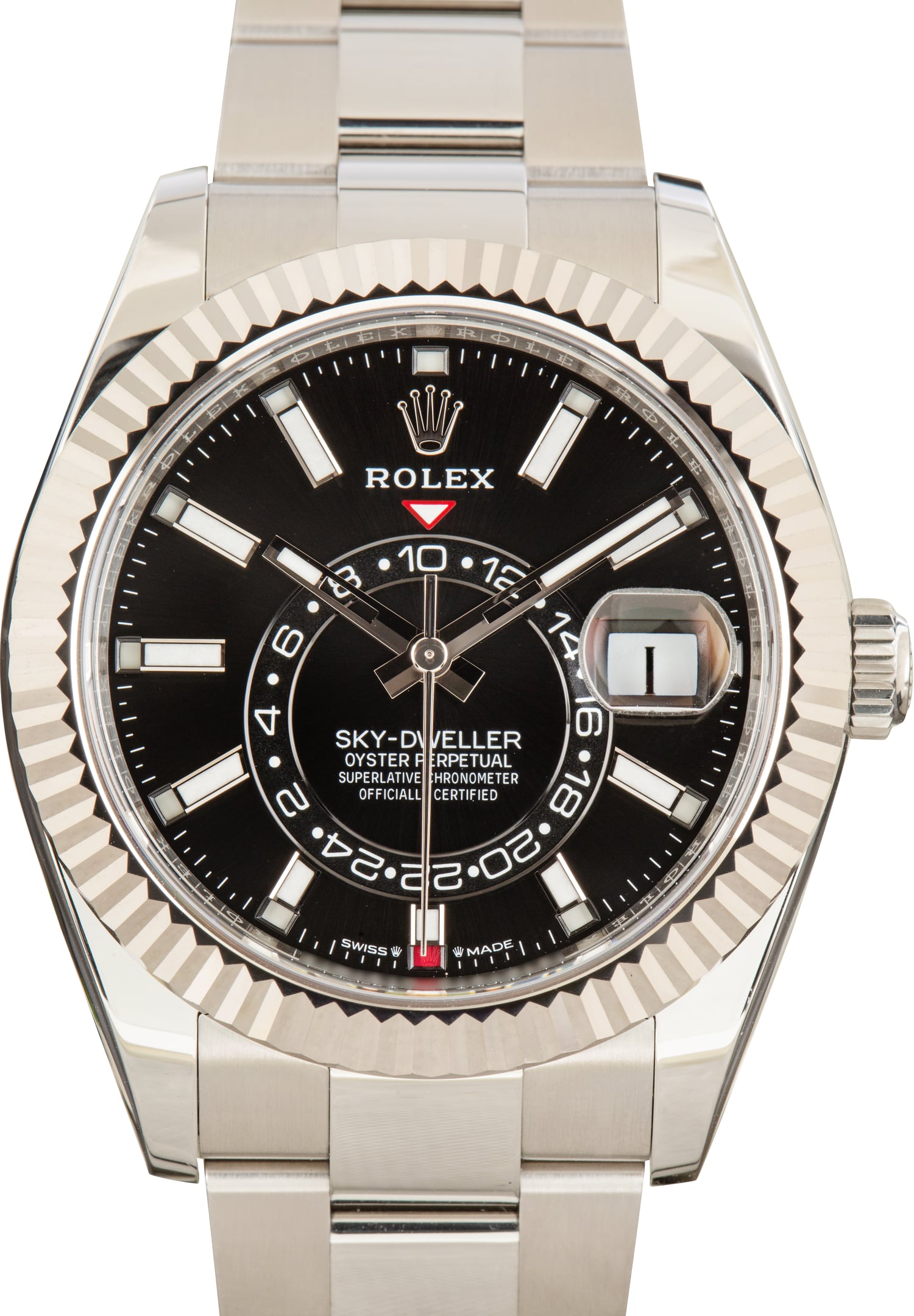 Pre-Owned Black Dial Rolex Sky-Dweller Ref 336934